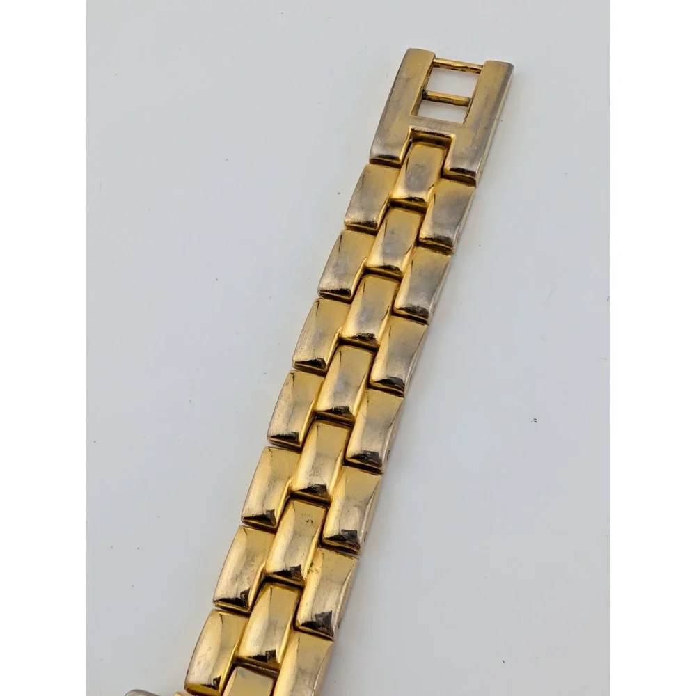 Women's Quartz Watch Square 24mm‎ Case Gold 7.25